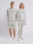 Hummel Legacy pamut szürke unisex pulóver