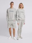 Hummel Legacy pamut szürke unisex pulóver