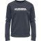 Hummel Legacy pamut sötétkék unisex pulóver