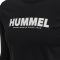 Hummel Legacy pamut fekete hosszú ujjú póló