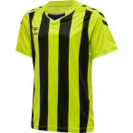Hummel Core XK poly lime/fekete gyerek csíkos mez