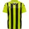 Hummel Core XK poly lime/fekete gyerek csíkos mez