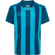 Hummel Core XK poly sötétkék/világoskék gyerek csíkos mez