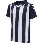 Hummel Core XK poly sötétkék/fehér gyerek csíkos mez