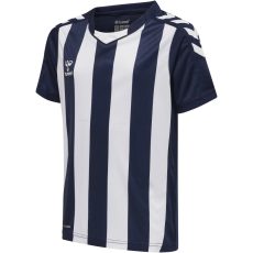 Hummel Core XK poly sötétkék/fehér gyerek csíkos mez
