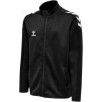   Hummel Core XK poly cipzáras fekete gyerek szabadidő felső