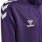 Hummel Core XK poly cipzáras lila gyerek szabadidő felső