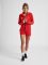 Hummel Core XK poly cipzáras piros női szabadidő felső