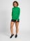 Hummel Core XK poly cipzáras zöld női szabadidő felső