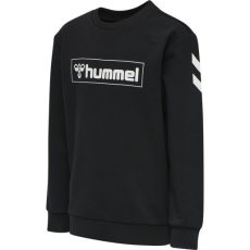 Hummel Box fekete gyerek pulóver