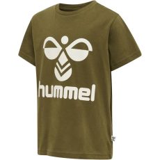 Hummel Tres pamut olivazöld gyerek póló