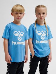 Hummel Tres pamut világoskék gyerek póló