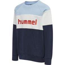Hummel Claes pamut sötétkék/világoskék fiú pulóver