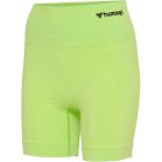 Hummel Tif magas derekú neonzöld női rövidnadrág