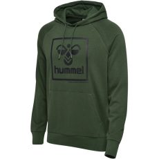 Hummel Isam 2.0 pamut kapucnis zöld férfi pulóver