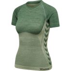 Hummel Clea varratnélküli zöld női póló