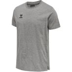 Hummel Move Grid pamut szürke férfi póló