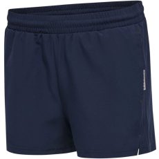 Hummel Move Grid szőtt sötétkék női szabadidő rövidnadrág