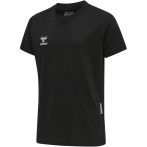 Hummel Move Grid pamut fekete gyerek póló