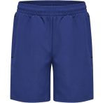 Hummel Move Grid szőtt kék gyerek szabadidő rövidnadrág