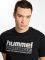 Hummel Legacy Carson pamut fekete unisex póló