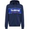 Hummel Legacy Julian pamut kapucnis sötétkék unisex pulóver