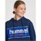 Hummel Legacy Julian pamut kapucnis sötétkék unisex pulóver