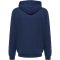 Hummel Legacy Julian pamut kapucnis sötétkék unisex pulóver
