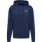 Hummel Legacy Austin kapucnis  pamut sötétkék unisex pulóver