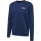 Hummel Legacy pamut sötétkék unisex pulóver