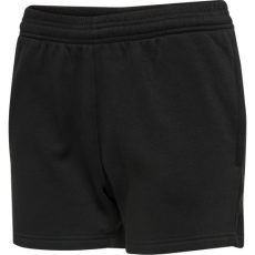Hummel Red Basic pamut fekete női szabadidő rövidnadrág