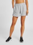 Hummel Red Basic pamut szürke női szabadidő rövidnadrág