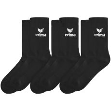 erima fekete sportzokni 3 pár