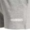 Hummel Legacy pamut szürke női szabadidő rövidnadrág