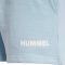 Hummel Legacy pamut világoskék női szabadidő rövidnadrág
