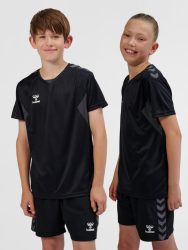 Hummel Authentic fekete gyerek mez