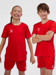 Hummel Authentic piros gyerek mez