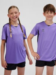 Hummel Authentic lila gyerek mez