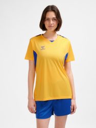 Hummel Authentic élénksárga/kék női mez