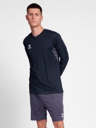 Hummel Authentic fekete hosszú ujjú mez
