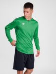 Hummel Authentic zöld hosszú ujjú mez