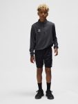 Hummel Authentic fekete gyerek rövidnadrág