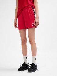 Hummel Authentic piros női rövidnadrág