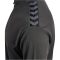 Hummel Authentic 1/4 cipzáras sötétszürke unisex pulóver Hummel Authentic 1/4 cipzáras sötétszürke unisex pulóver