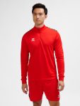  Hummel Authentic 1/4 cipzáras piros unisex pulóver