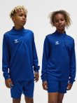 Hummel Authentic 1/4 cipzáras kék gyerek pulóver