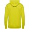  Hummel Authentic poly kapucnis sárga unisex pulóver