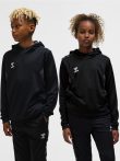 Hummel Authentic poly kapucnis fekete gyerek pulóver