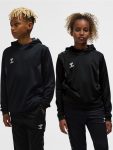 Hummel Authentic poly kapucnis fekete gyerek pulóver