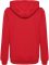 Hummel Authentic poly kapucnis piros gyerek pulóver